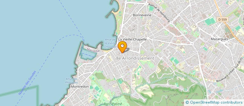 localisation de l'entreprise BMG IMMO à MARSEILLE