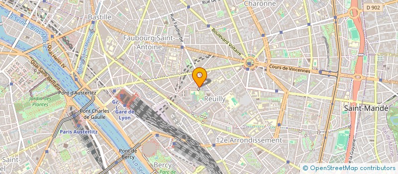 localisation de l'entreprise BMG SERVICES  PARIS