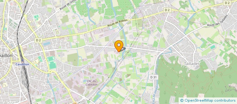 localisation de l'entreprise BMG SNZ  CAVAILLON