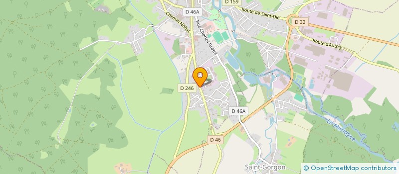 localisation de l'entreprise BMGE à RAMBERVILLERS