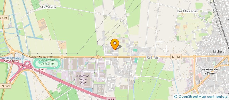 localisation de l'entreprise BMGL  SALON-DE-PROVENCE