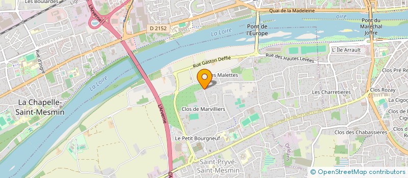 localisation de l'entreprise BMGP IMMO à SAINT-PRYVE-SAINT-MESMIN