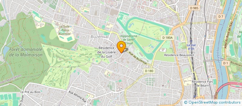 localisation de l'entreprise BMH à GARCHES