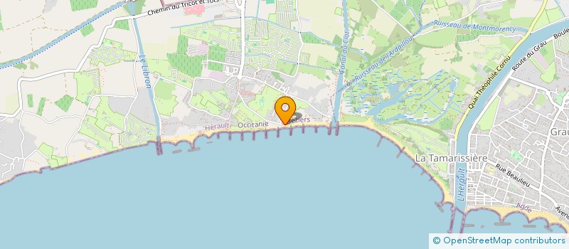 localisation de l'entreprise BMH  VIAS