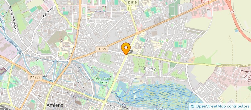 localisation de l'entreprise BMH à AMIENS