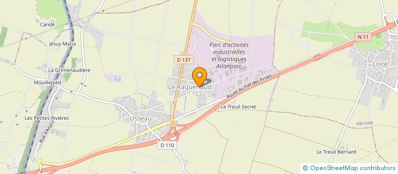 localisation de l'entreprise BMH CAPITAL  SAINTE-SOULLE