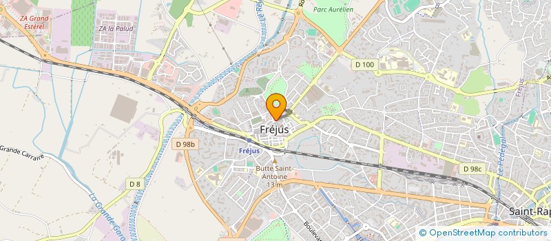 localisation de l'entreprise BMH CONCEPT à FREJUS