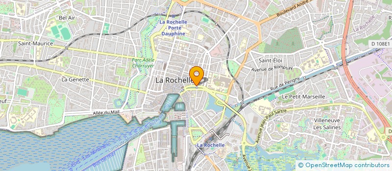 localisation de l'entreprise BMH IMMOBILIER  LA ROCHELLE