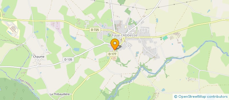 localisation de l'entreprise BMI 34  FAYE-L'ABBESSE