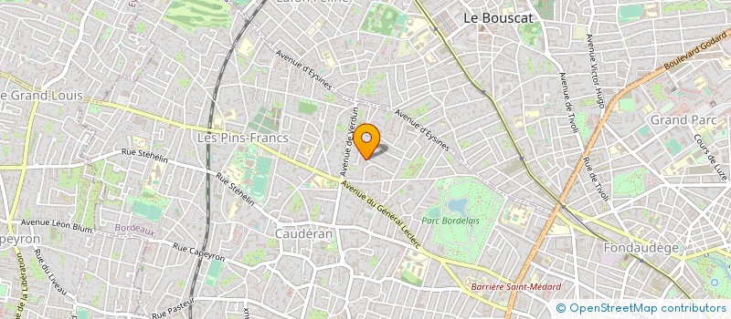 localisation de l'entreprise BMI  BORDEAUX