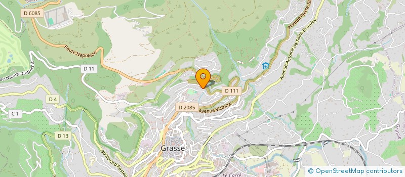localisation de l'entreprise BMI à GRASSE