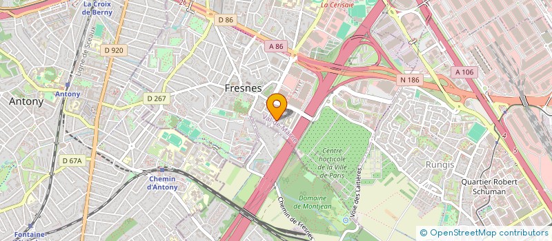 localisation de l'entreprise BMI  FRESNES