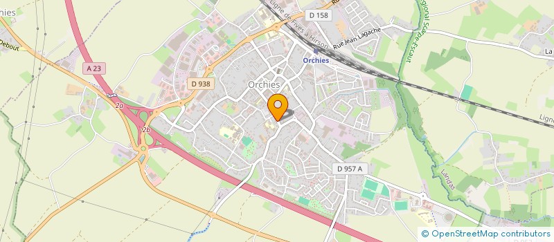 localisation de l'entreprise BMIT  ORCHIES