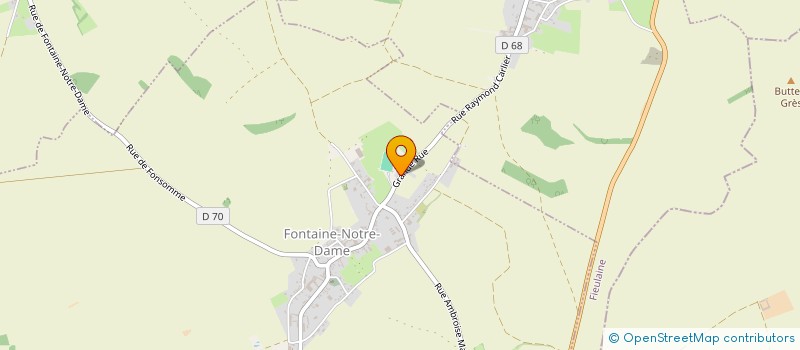 localisation de l'entreprise BMJ à FONTAINE-NOTRE-DAME