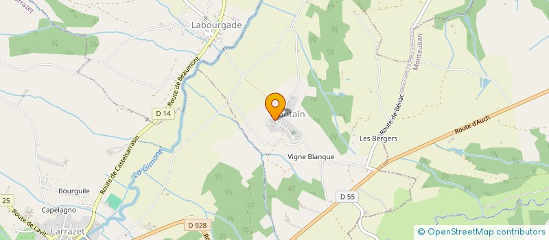 localisation de l'entreprise BMJ  MONTAIN