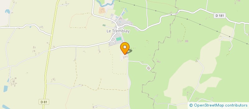 localisation de l'entreprise BMJ à OMBREE D'ANJOU