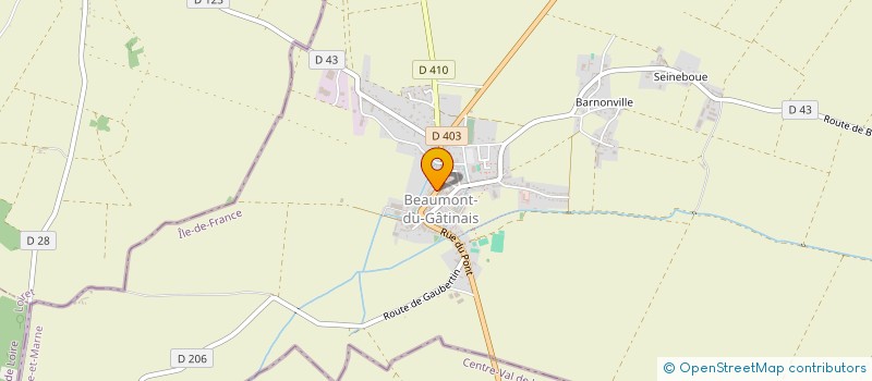 localisation de l'entreprise BMJ à BEAUMONT-DU-GATINAIS
