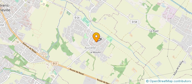 localisation de l'entreprise BMJ IMMO  AUZIELLE