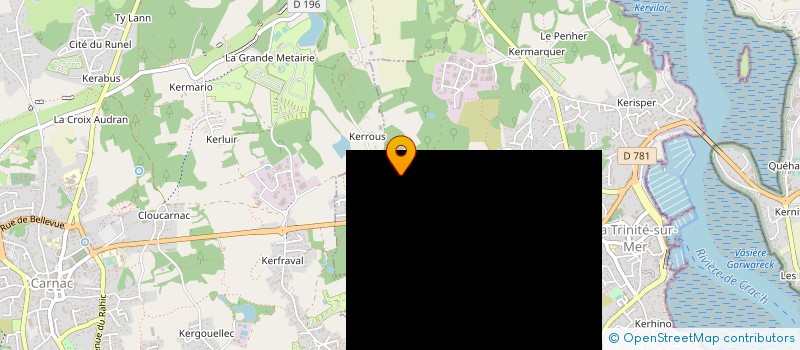 localisation de l'entreprise BMJ PROMOTION  LA TRINITE SUR MER