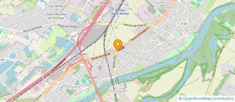 localisation de l'entreprise BMJ RESTAURATION à PORTET-SUR-GARONNE