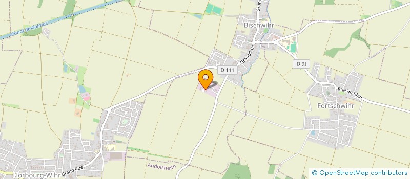 localisation de l'entreprise BMJJ ALSA  BISCHWIHR