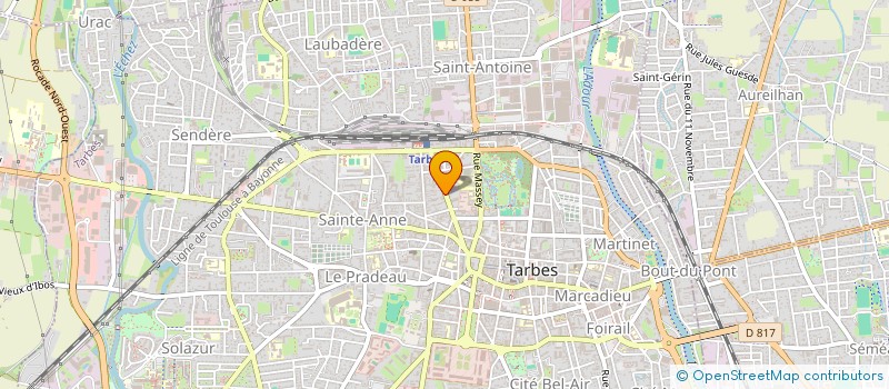 localisation de l'entreprise BMJPCA  TARBES