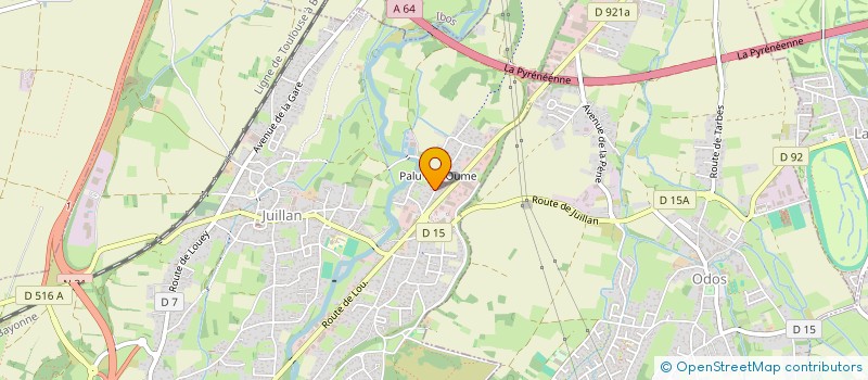 localisation de l'entreprise BMJS  JUILLAN