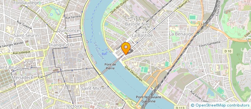 localisation de l'entreprise BMK THIERS  BORDEAUX