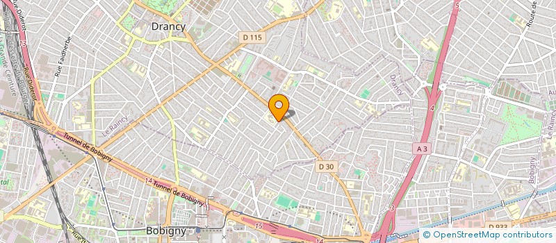 localisation de l'entreprise BMK TRAVAUX à DRANCY