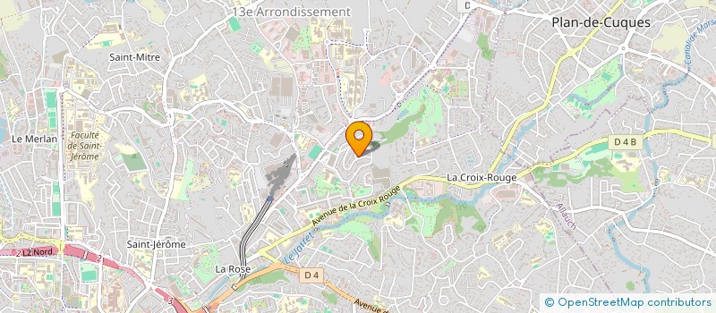 localisation de l'entreprise BML à MARSEILLE