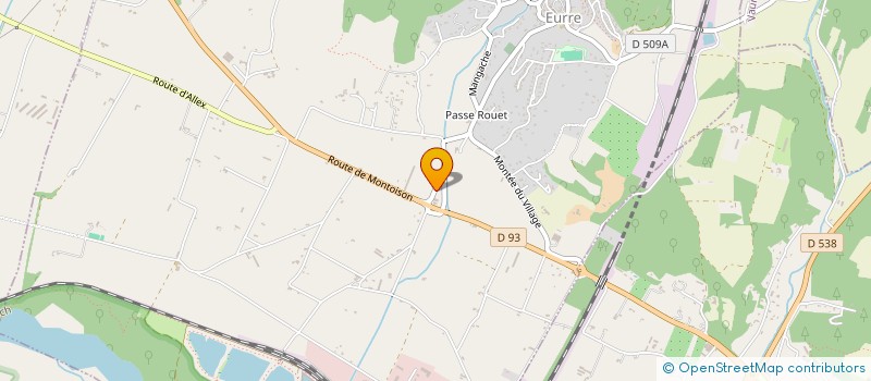 localisation de l'entreprise BML  BEAUCHASTEL