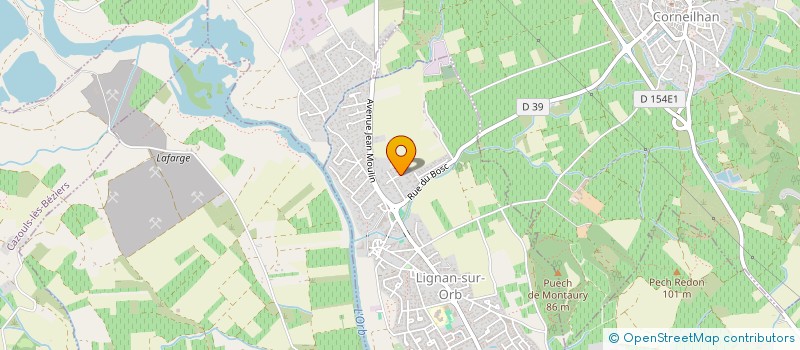 localisation de l'entreprise BML  CANNES