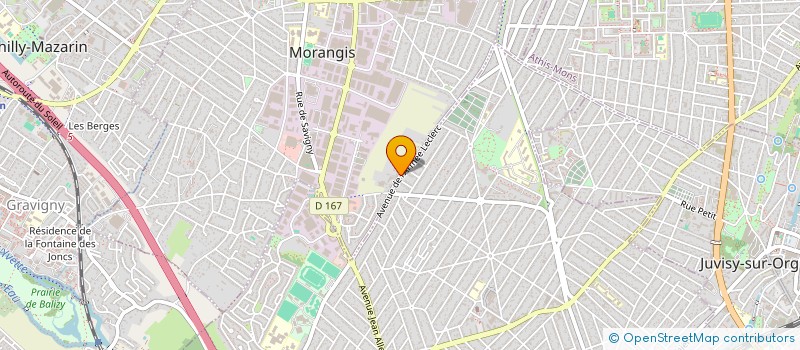 localisation de l'entreprise BML à MORANGIS