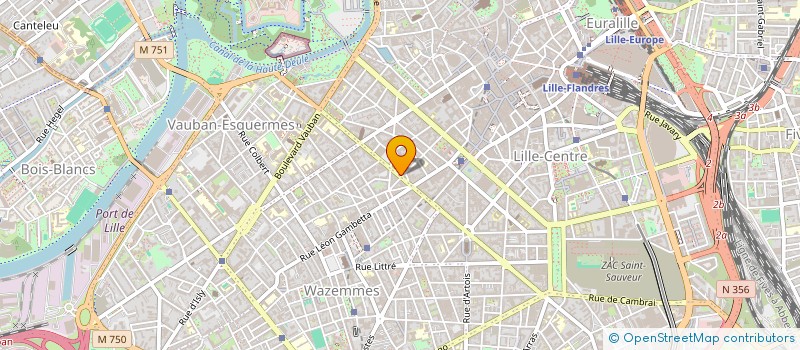 localisation de l'entreprise BML CONSULTING à LILLE