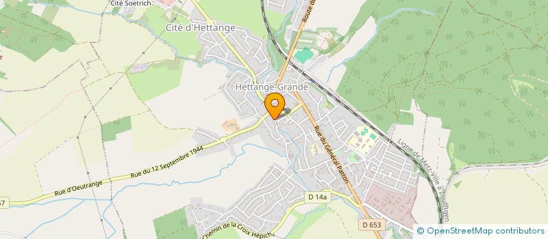 localisation de l'entreprise BML-DESSINATEUR EN BATIMENT  HETTANGE-GRANDE