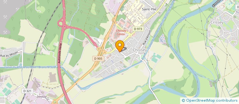 localisation de l'entreprise BML IMMO  CHOISEY