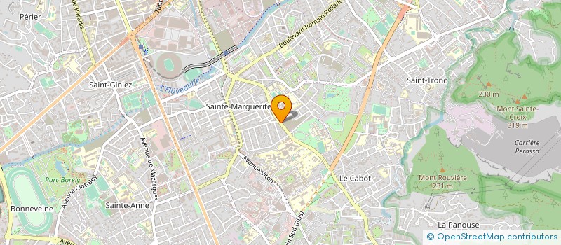localisation de l'entreprise BML IMMOBILIER à MARSEILLE