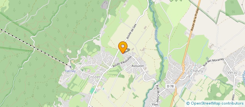 localisation de l'entreprise BMLC à CROZET