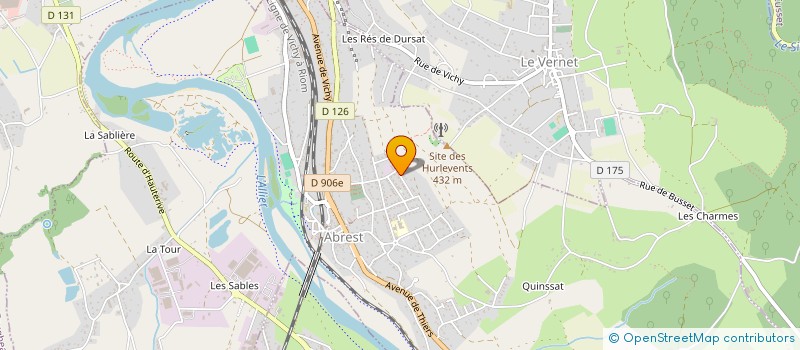 localisation de l'entreprise BMLJ  ABREST