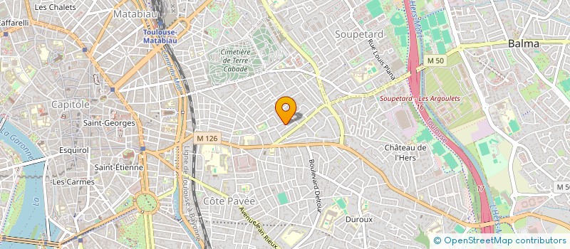 localisation de l'entreprise BMLK  TOULOUSE