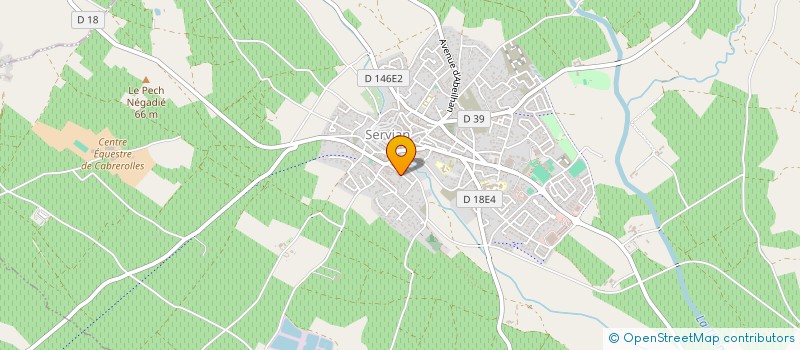 localisation de l'entreprise BMM  SERVIAN