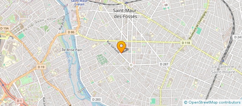 localisation de l'entreprise BMM à SAINT-MAUR-DES-FOSSES