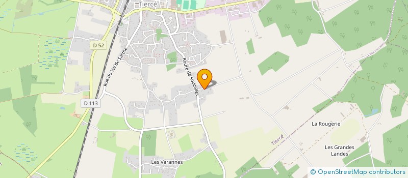 localisation de l'entreprise BMMB 49  TIERCE