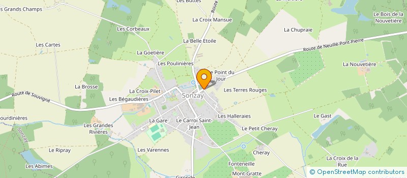 localisation de l'entreprise BMMB  BEAUMONT-LOUESTAULT