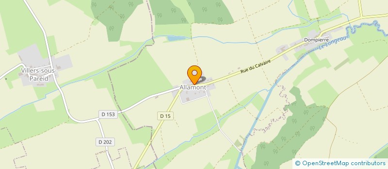 localisation de l'entreprise BMML  ALLAMONT