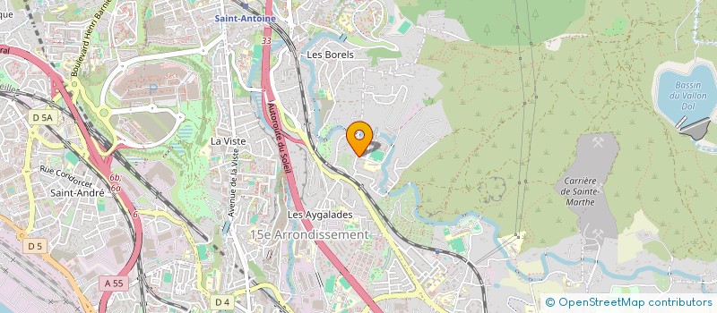 localisation de l'entreprise BMN à MARSEILLE