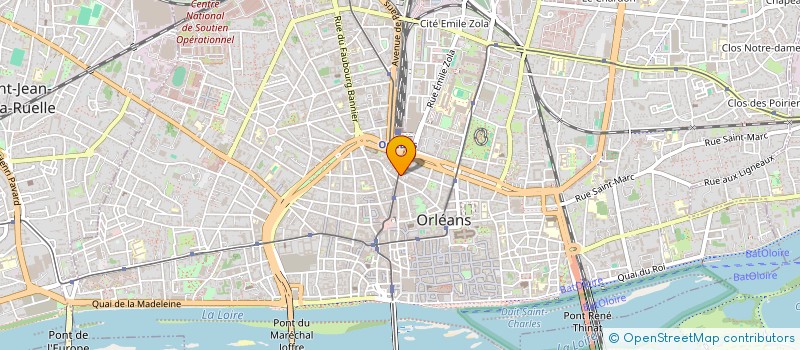 localisation de l'entreprise BMN à ORLEANS
