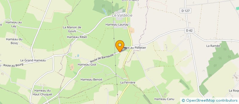 localisation de l'entreprise BMN IMMOBILIER  BRICQUEBEC-EN-COTENTIN