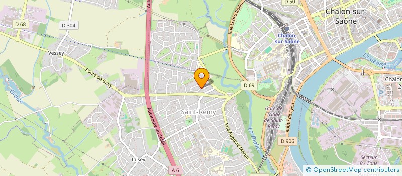 localisation de l'entreprise BMNC COMPARET  SAINT-REMY