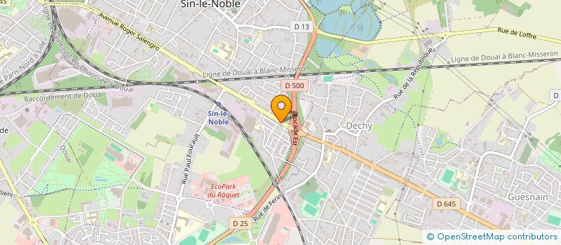 localisation de l'entreprise BMNCP  SIN-LE-NOBLE